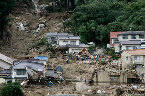 Deadly Landslides Hit Japan Photos The Big Picture
