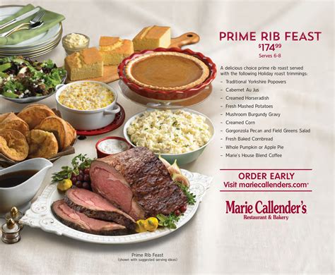 This is the roast beef of your dreams; Traditional Christmas Prime Rib Meal / 30 Easy Side Dishes ...