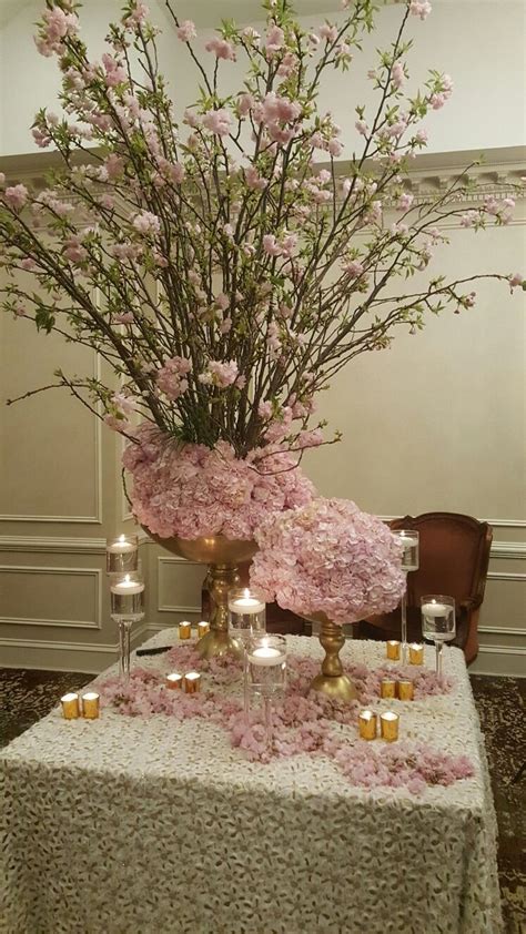 Cherry Blossom Centerpiece For Wedding Reception Cherry Blossom