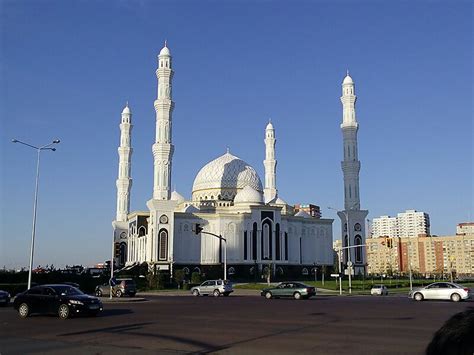 Hazrat Sultan Mosque In Nur Sultan Kazakhstan Sygic Travel