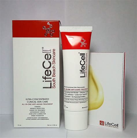 Lifecell Skin Cream Anti Aging Facial Creme Life Cell By South Beach