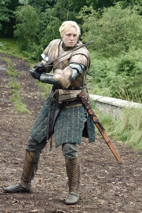 Gwendoline Christie As Brienne Of Tarth Game Of Thrones France