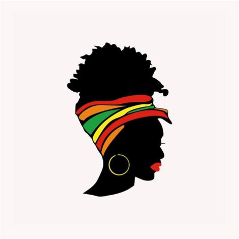 Black Woman Svg African American Svg Cuts Files For Cricut Afro Girl