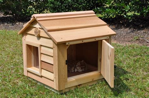 Try katkabin and scratch kabin the uv stable plastic alternatives from. 20" Outdoor Cat House- Custom Dog & Cat Houses by Blythe ...