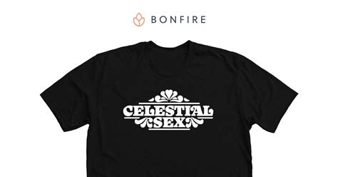 Celestial Sex Logo Tee Bonfire