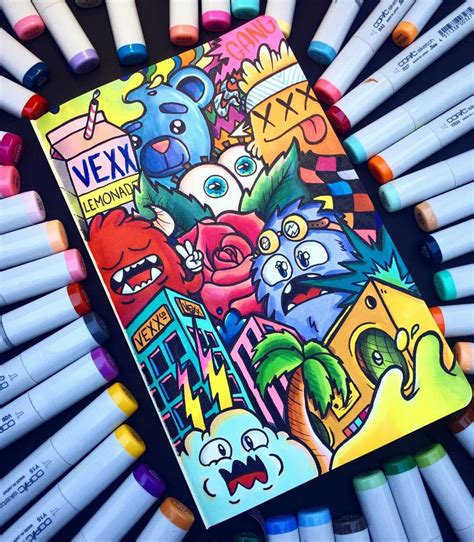 Pin By Daxx Art On Vexx Doodles In 2019 Graffiti Drawing Doodle Art