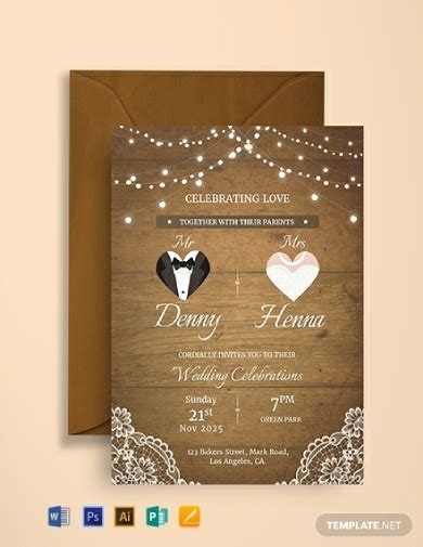 10 Best Wedding Invitation Card Examples And Templates