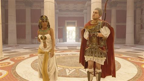 Cleopatra And Julius Caesar In The Tomb Of Alexander The Great R