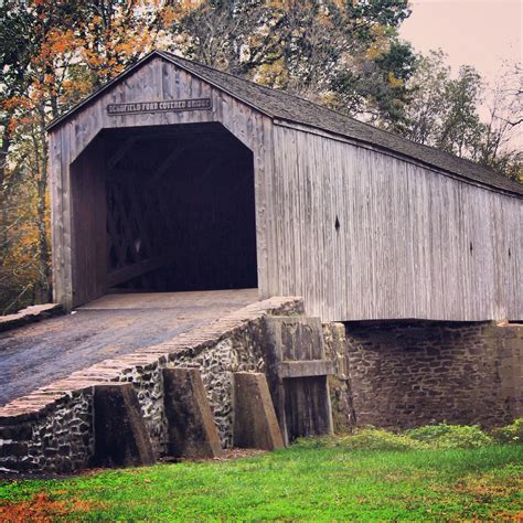 Covered Bridge In Bucks County Pa Country Life Country Roads Old