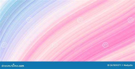 Pink Pastel Color Gradient Background Blurred Stripes Wave Pattern