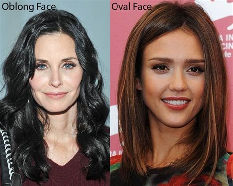 Oblong Vs Oval Face In 2022 Oblong Face Hairstyles