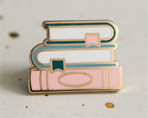 Enamel Pin Book Pin A Great T For Readers More Bookish Etsy