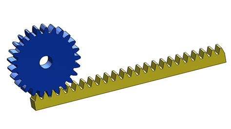 ⚡ Solidworks Tutorial 12 Design A Rack And Pinion Mechanism With