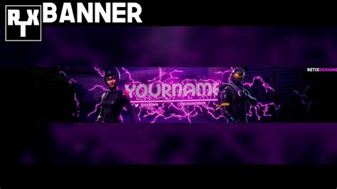 If you're using a youtube channel to upload and share video content, you can make your channel look professional. FORTNITE BANNER TEMPLATE | FREE DOWNLOAD | SPEEDART - YouTube