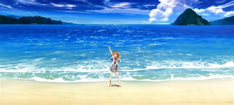 16 Summer Anime Wallpaper 2560x1440 Background Gambaran