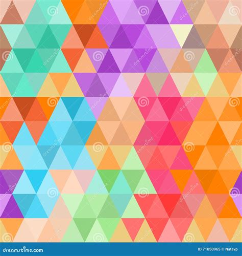 Colored Triangles Stock Photography 54441626