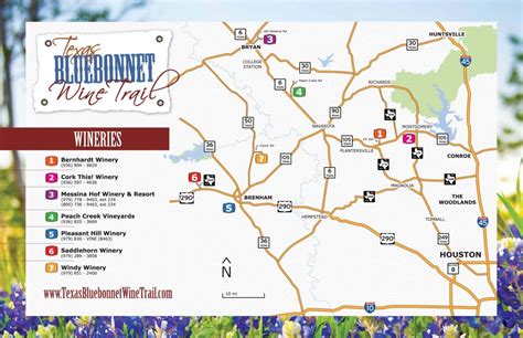 Texas Winery Map Business Ideas 2013 Texas Winery Map