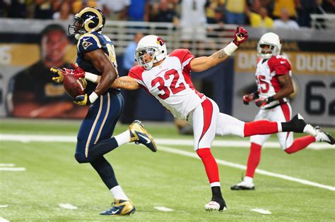 Tyrann Mathieu Forces Jared Cook Fumble Before Rams Touchdown Suggesting Honey Badger Do Care