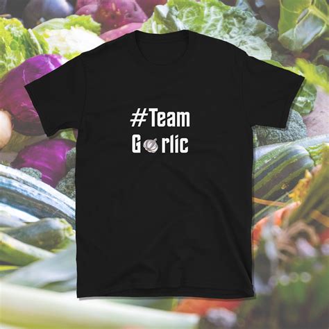 team garlic garlic shirt garlic lover garlic t cooking shirt gardening shirt short