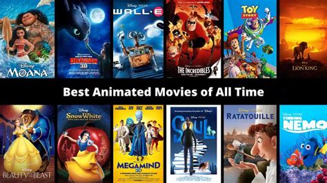 Best Animated Movies Of All Time Gobookmart