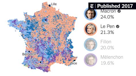 How The Election Split France The New York Times