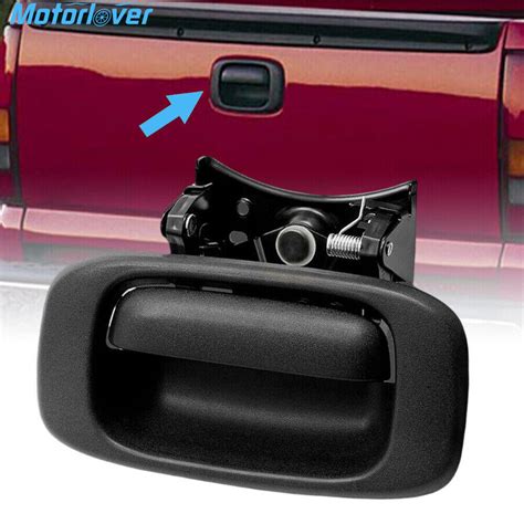 Tailgate Latch Handle And Bezel For Chevrolet Silverado 1500 Gmc Sierra