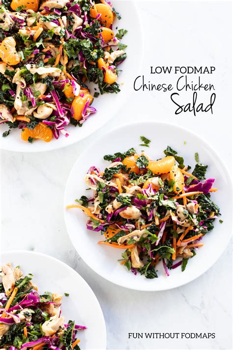 Give the gravy a good stir, then add the cooled drippings and the butter. Low FODMAP Chinese Chicken Salad | Recipe | Fodmap diet ...