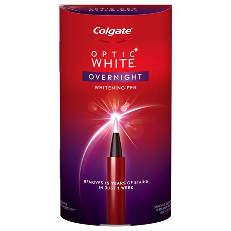 Colgate Optic White Overnight Teeth Whitening Pen Shop Whiteners At H E B