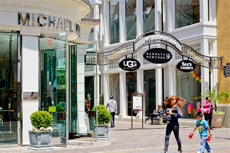 The Grove Shopping Mall Los Angeles Stock Photo Download Image Now
