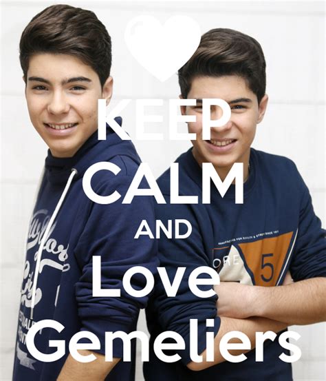 Keep Calm And Love Gemeliers Poster Paula Keep Calm O Matic