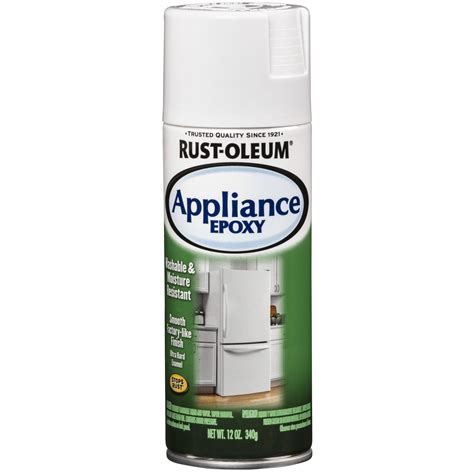 Rust Oleum Specialty Appliance Epoxy Spray Paint White 12 Oz
