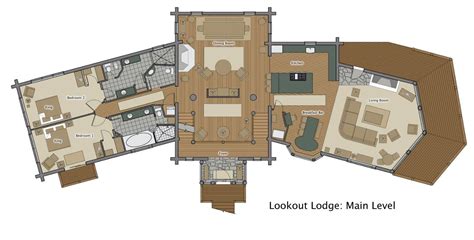 Ski Lodge Floor Plans Skyfall Plan House Plans 118651