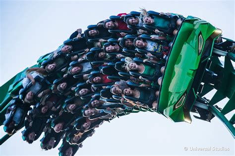 The Incredible Hulk Coaster Rollercoaster At Universal Orlando Resort