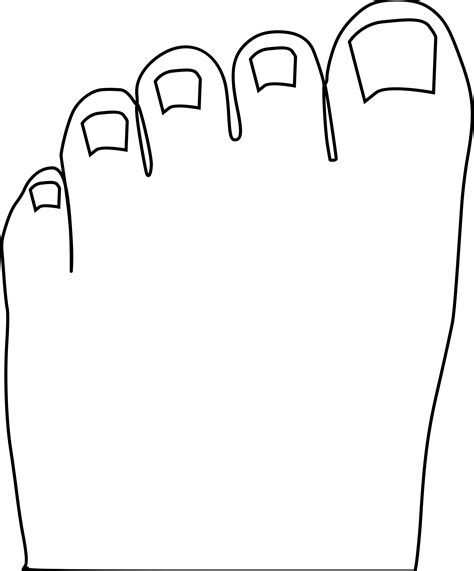 Free Clipart Toes Outline Clipart Panda Free Clipart Images