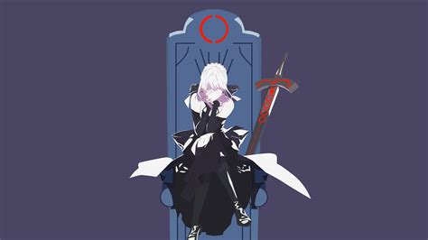 Saber Alter Artoria Pendragon Minimalist 4k Ultra Hd Wallpaper Background Image 4000x2250