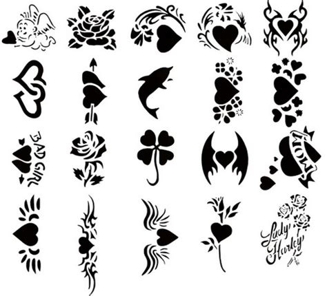 Some are small and yellow or white while a few species have showy flowers which stand on long floral tubes above. Free Tattoo Clip Art Pictures - Clipartix