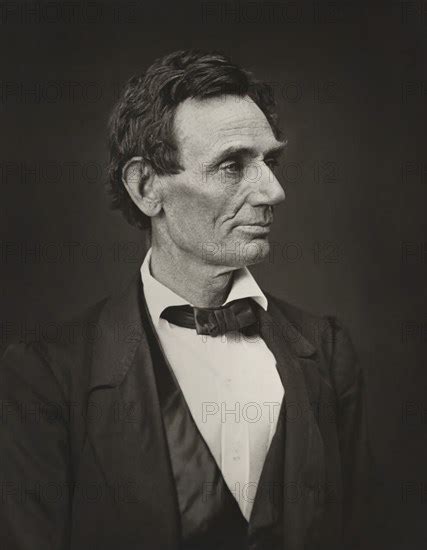 Head And Shoulders Portrait Of Abraham Lincoln Photograph By Alexander