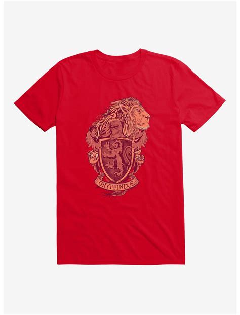 Harry Potter Gryffindor Lion T Shirt Boxlunch