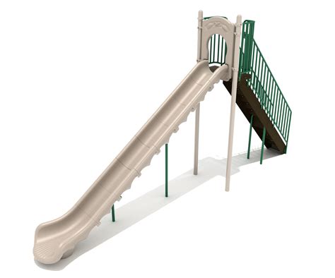 8 Foot Sectional Straight Slide Commercial Playground Equipment Pro