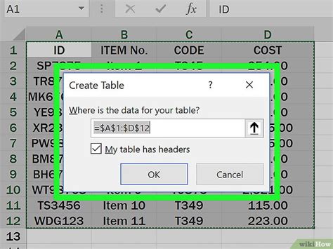 Cómo Hacer Tablas En Excel De Microsoft 12 Pasos