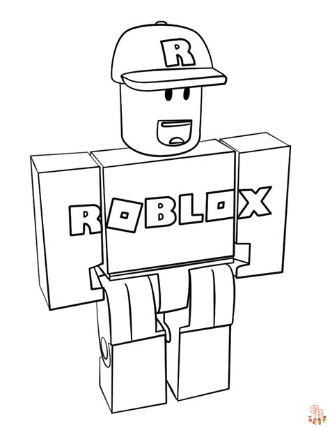 Free Roblox Coloring Pages For Kids To Print Gbcoloring