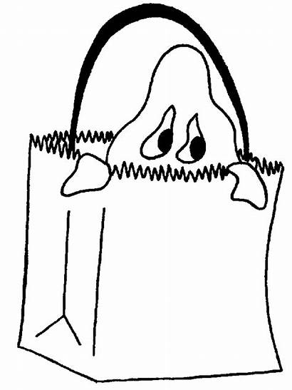 Ghost Coloring Pages Ghosts Halloween Cliparts Clipart