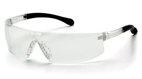 pyramex s7210st provoq™ clear safety glasses w clear anti fog lens 1