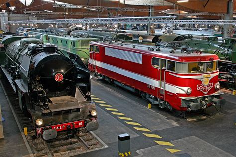Cite Du Train French Railway Museum Mulhouse Alsace France