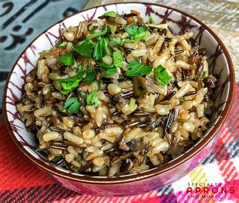 Wild Rice Mushroom Pilaf Instant Pot Vegetarian Recipe