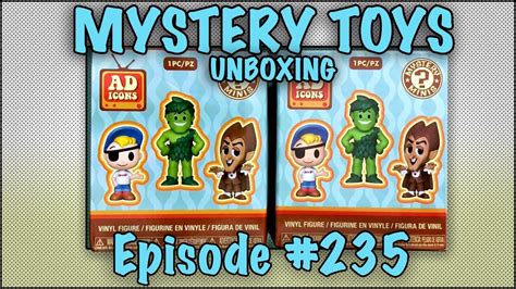Mystery Toys Episode 235 Unboxing Funko Ad Icons Mystery Minis