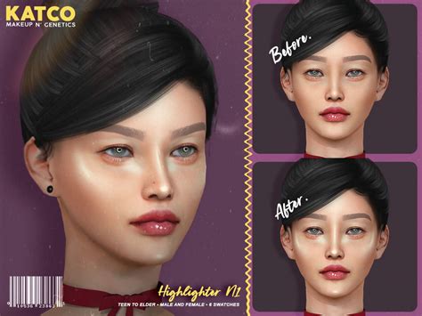 Katco Katco Makeup N Genetics Pack 01 Simsdomination Sims