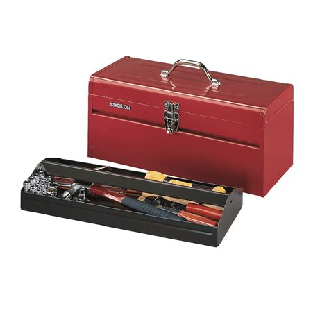 Stack On 20 Procontractor Steel All Purpose Tool Box Red