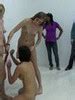 Demiscott Gets Stripped Naked By Her Friend Sarah After Losing A