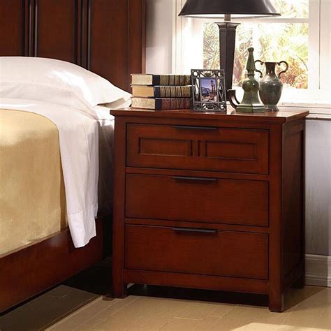 3.5 out of 5 stars 3. Cherry Mission-style 3-drawer Nightstand - Free Shipping ...